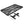 Motone Billet Radiator Guard - Union Jack Black - Wide
