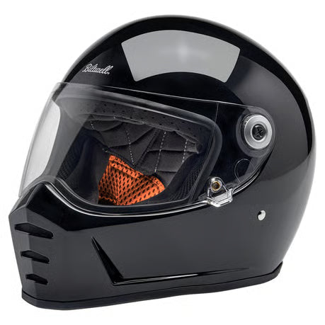 Biltwell Lane Splitter Helmet Gloss Black
