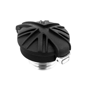 Motone Black Jack Monza Cap - All Black - bonneville