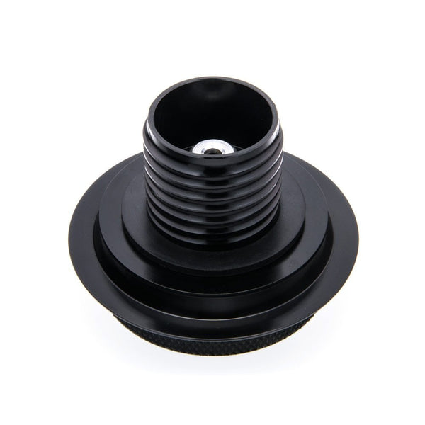 Motone BMW Airhead Billet Gas Cap - Brass &amp; Black