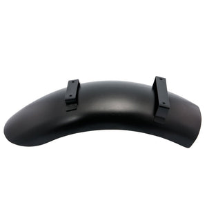 Motone Bobbed Rear Mudguard/Fender - Black Anodised Aluminium - LC