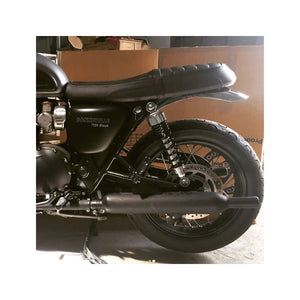 Motone Bobbed Rear Mudguard/Fender - Polished Aluminium