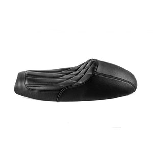 Motone Bonneville Cafe Racer Seat - Diamondback - Black