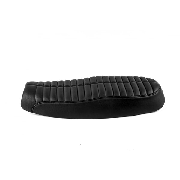 Motone Bonneville Dual Seat - Rattlesnake Tail - Black