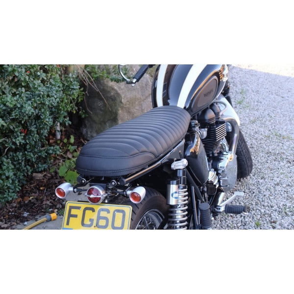 Motone Bonneville Skinny Seat - The Krait - Black