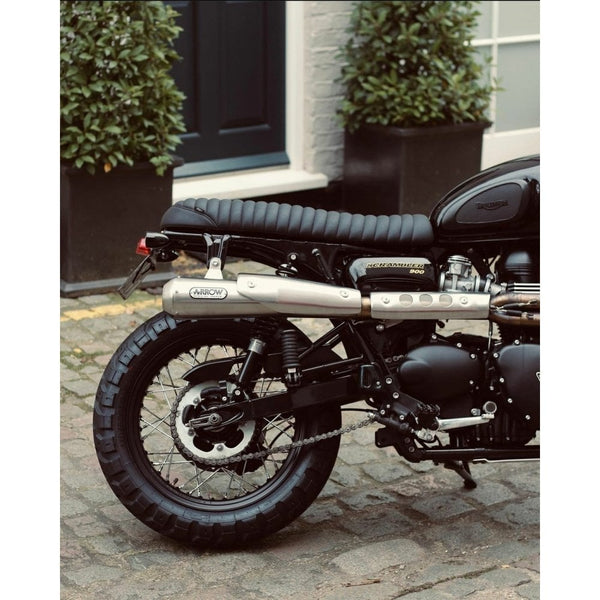 Motone Bonneville Skinny Seat - The Krait - Black