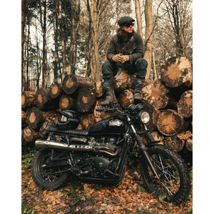 Motone Krait Mk.II Bonneville Skinny Seat -- Black