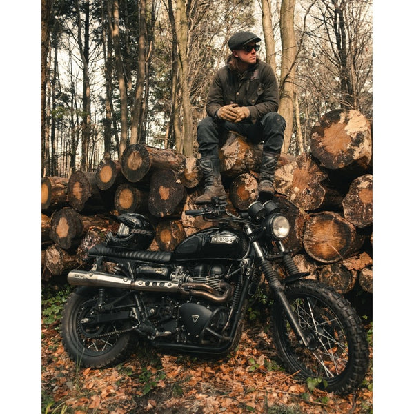 Motone Krait Mk.II Bonneville Skinny Seat -- Black