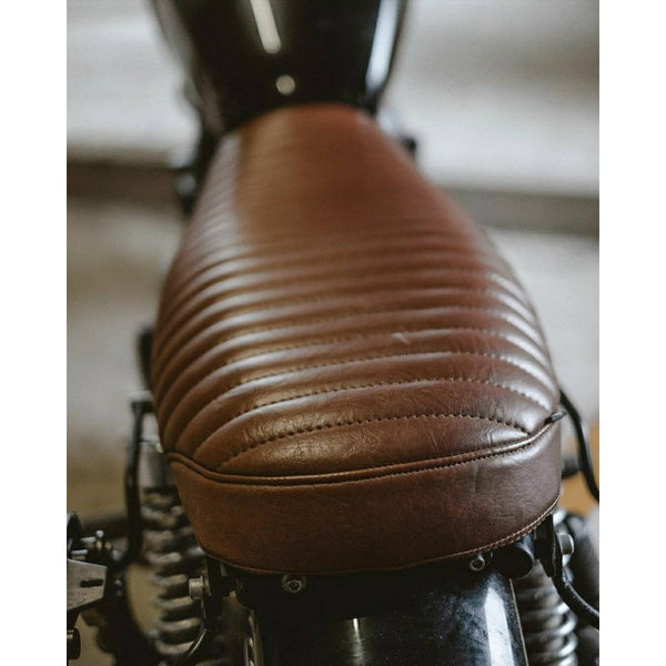 Motone Bonneville Skinny Seat - The Krait - Brown