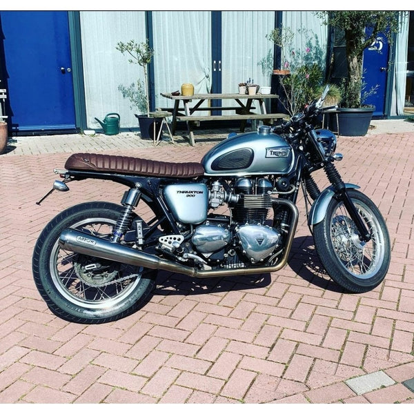 Motone Bonneville Skinny Seat - The Krait - Brown