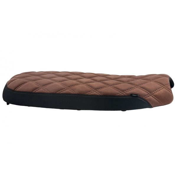 Motone Bonneville Skinny Seat - The Mamba - Black &amp; Tan