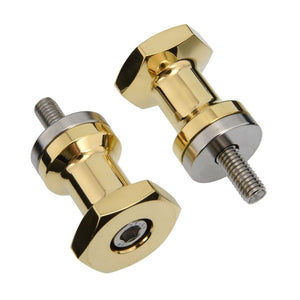 Motone Brass Bobbins - Paddock Stand