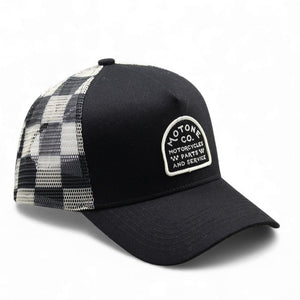 Motone BUFFALOW Trucker Cap - Black/Ecru