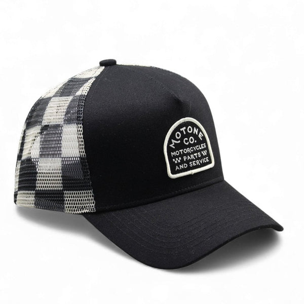 Motone BUFFALOW Trucker Cap - Black/Ecru