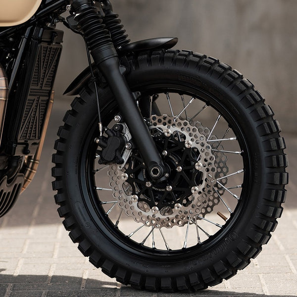 Motone BUZZSAW Bonneville &amp; Bobber Brake Discs / Rotors (Full Set)