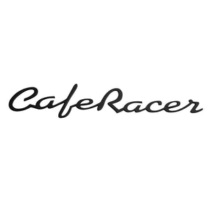 Motone Cafe Race - Petrol Tank / Side Panel Emblem Set - Black - Pair
