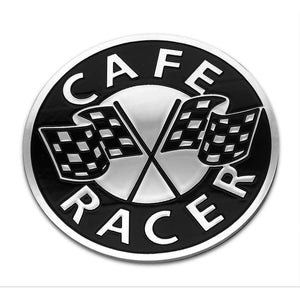 Motone Cafer Racer - Petrol Tank / Side Panel Emblem - Billet