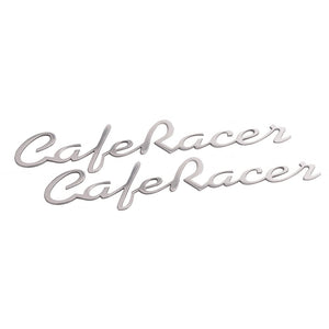 Motone Cafe Racer - Petrol Tank / Side Panel Emblem Set - Polish - Pai