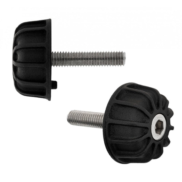 Motone Forged Passenger Peg Deletes Black