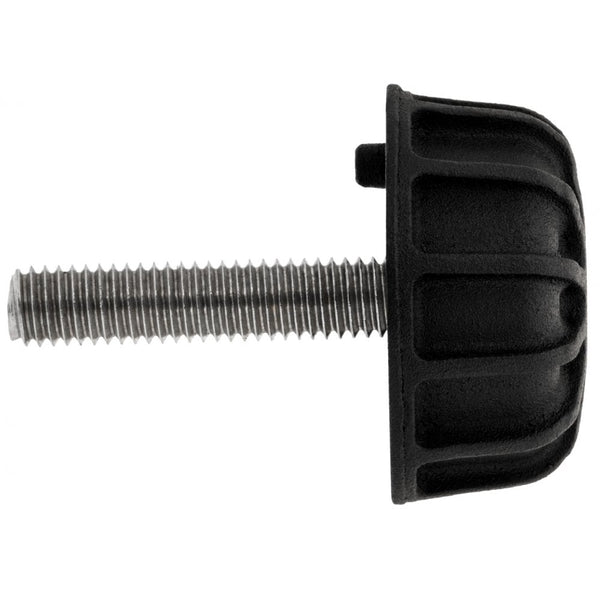 Motone Forged Passenger Peg Deletes Black