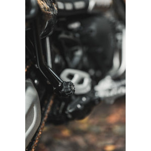 Motone Forged Passenger Peg Deletes Black