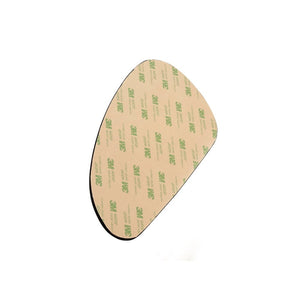 Motone Fuel/Gas/Petrol Tank Custom Knee Pads - Black Pinstripe