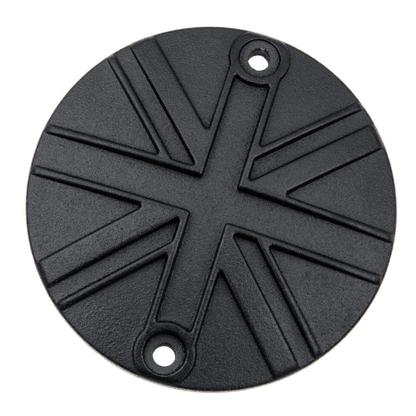 Motone Clutch Badge - Union Jack - Black