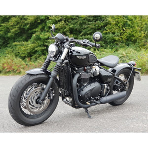 Motone Clutch Badge - Union Jack - Black