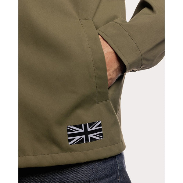Motone Coach Jacket - Olive Green/Black - Large Size: Large