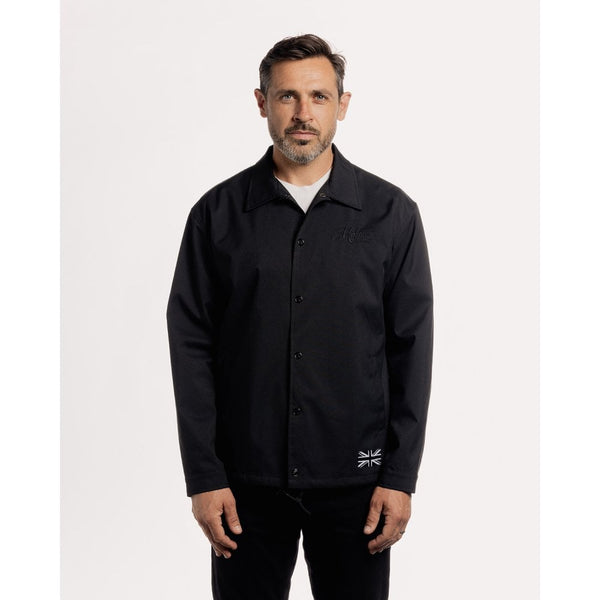Motone Coach Jacket - Black/Stealth - Large Size: Large