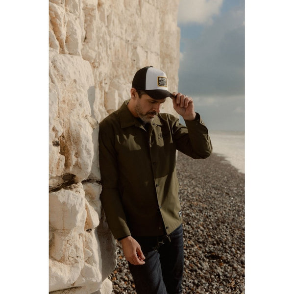 Motone COTTINPICKIN Trucker Cap - White Cotton Custom Patch