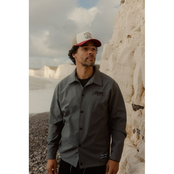 Motone CRAFTY Trucker Cap - Red/Ecru/White