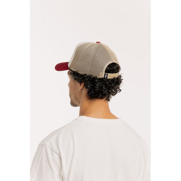 Motone CRAFTY Trucker Cap - Red/Ecru/White