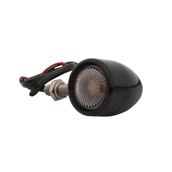 Motone Billet Turn Signals - PAIR - BLACK - M10