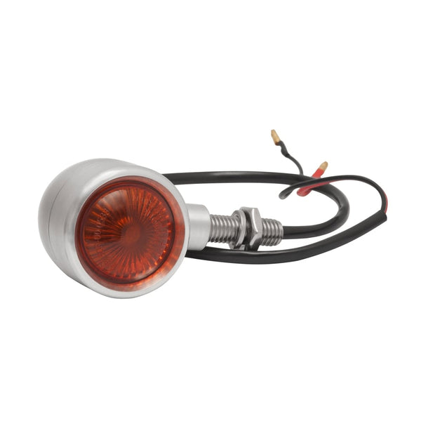 Motone Custom Billet Indicator Turn Signals - Set of 4 - Brushed