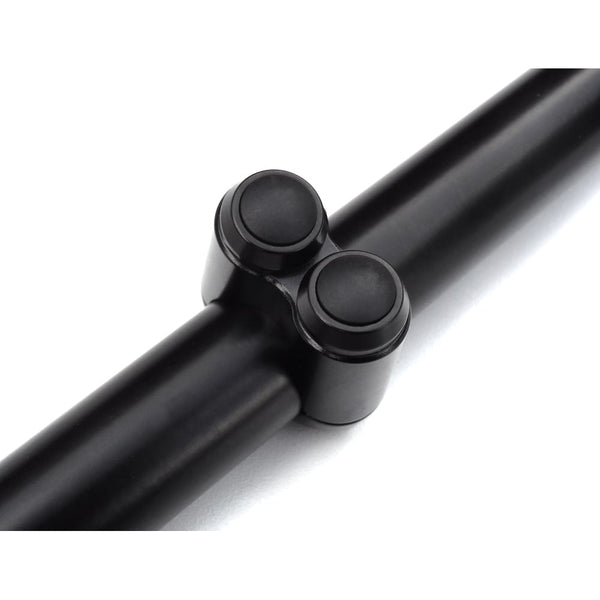 Motone Dual Micro Switch Button Housing - One Inch Handlebar - Black