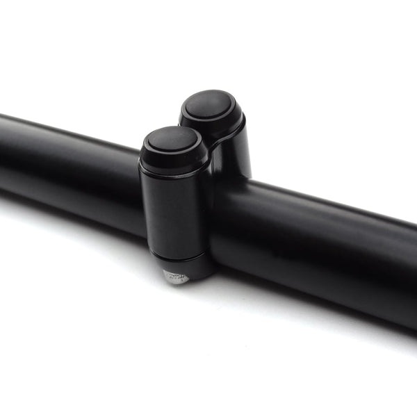 Motone Dual Micro Switch Button Housing - One Inch Handlebar - Black