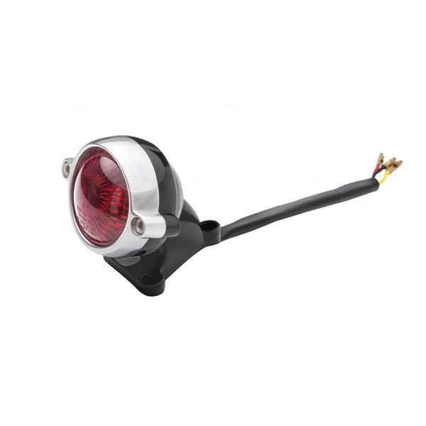 Motone Eldorado Tail Light + Fender Mount Kit - Black/Polish