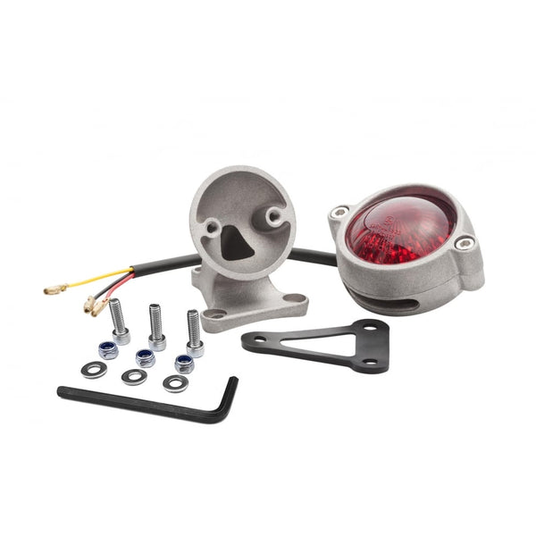 Motone Eldorado Tail Light + Fender Mount Kit - Shot Blast
