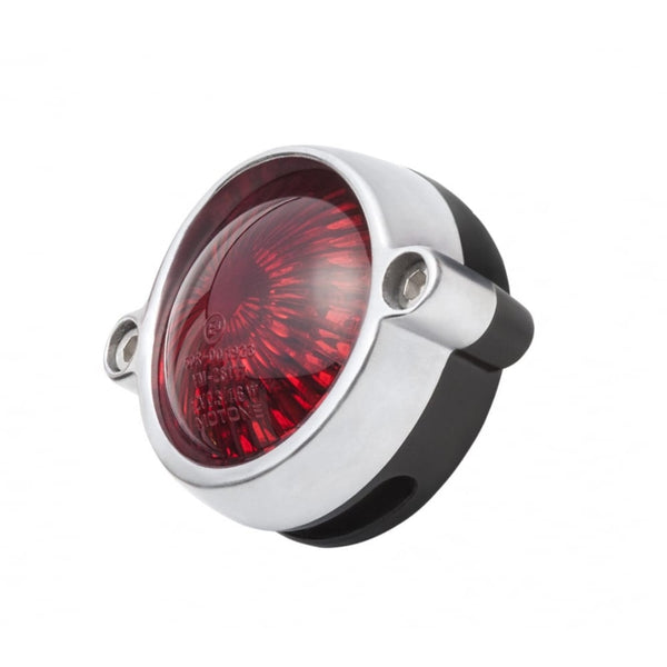 Motone Eldorado Tail Light - LED - Black/Polish