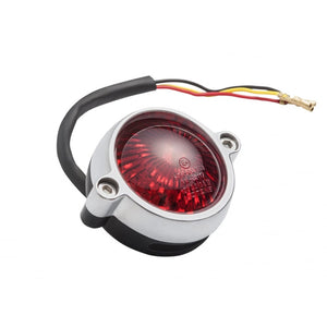 Motone Eldorado Tail Light - LED - Black/Polish