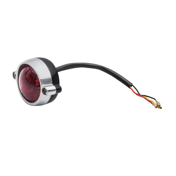 Motone Eldorado Tail Light - LED - Black/Polish