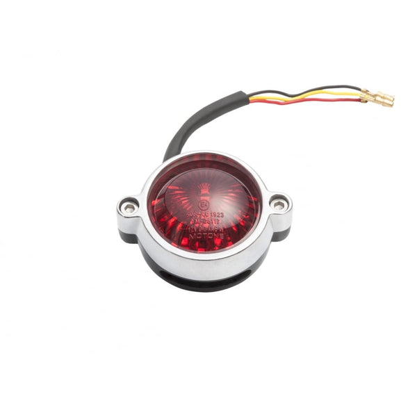 Motone Eldorado Tail Light - LED - Black/Polish