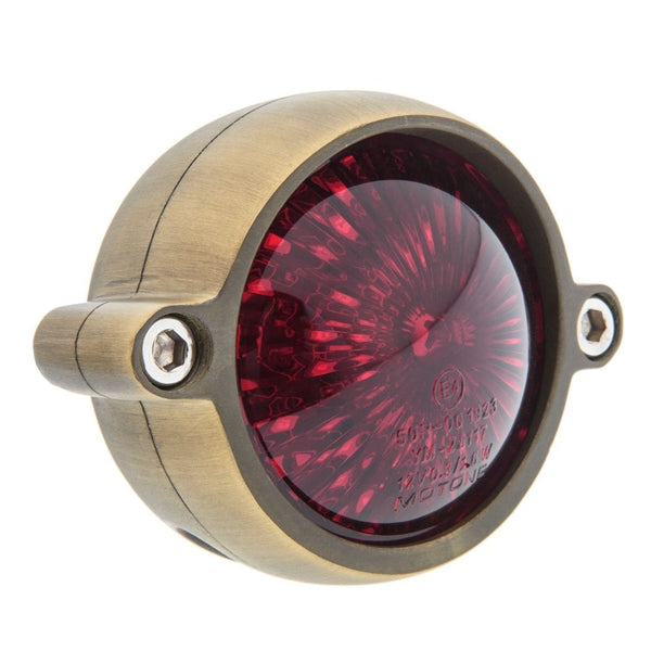 Motone Eldorado Tail Light - LED - Brushed Brass