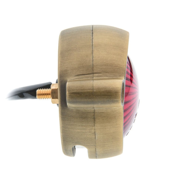 Motone Eldorado Tail Light - LED - Brushed Brass
