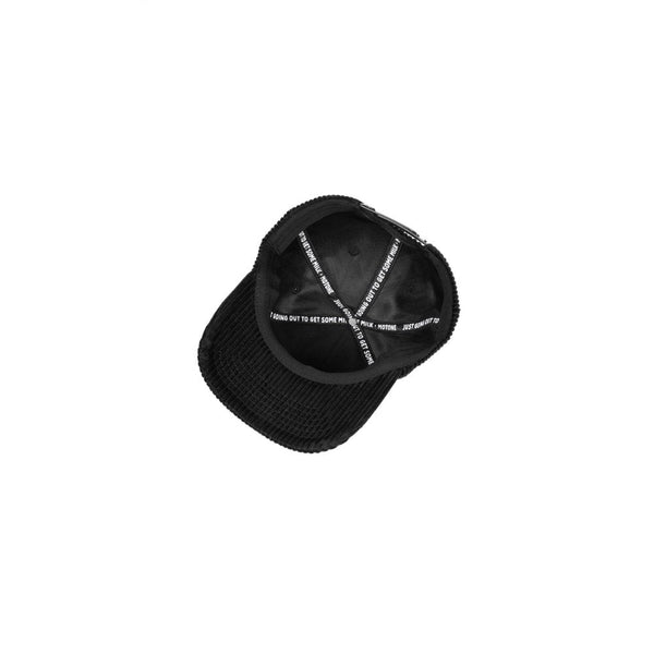 Motone ELECTRIC GOLD Cord Cap - Black
