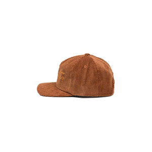 Motone ELECTRIC GOLD Cord Cap - Brown