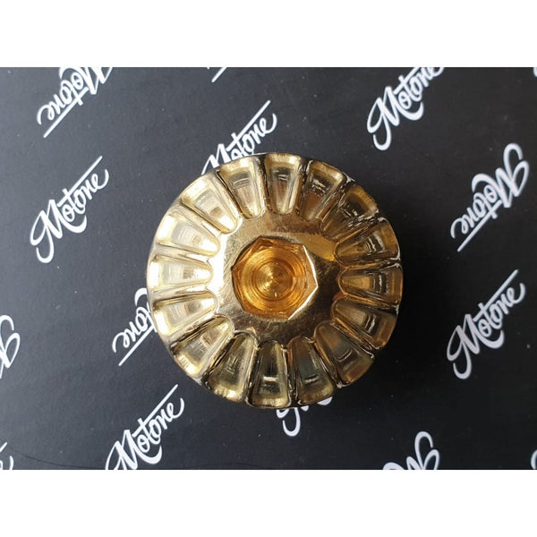 Motone Engine Oil Filler Cap - Roswell - Brass