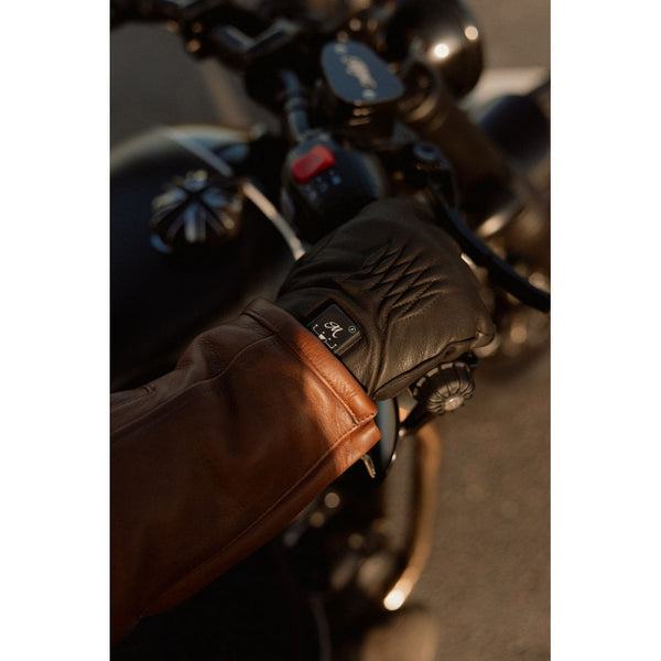 Motone FORNO HEATED Gloves - Black - Large Size: Large