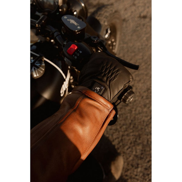Motone FORNO HEATED Gloves - Black - Large Size: Large